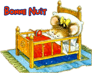 GIF bonne nuit souris